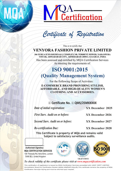 ISO 9001:2015 Certification