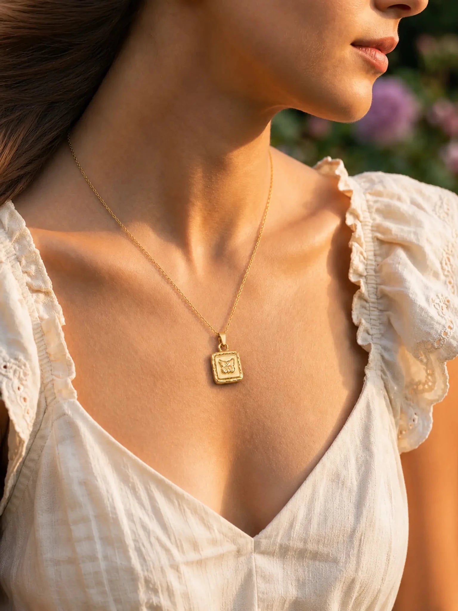 Flutter Charm Pendant Necklace - Venyora Fashion