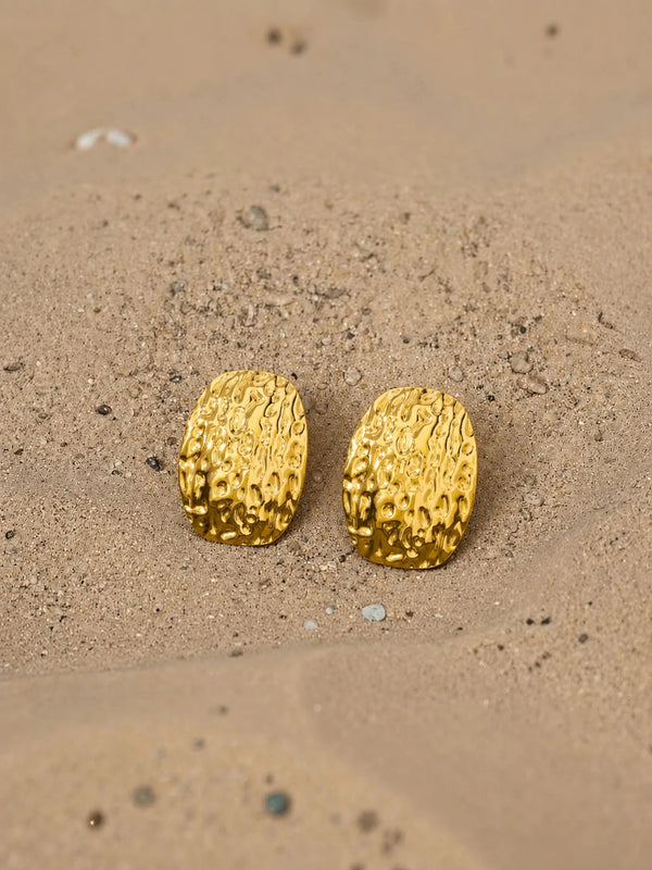 Organic Luxe Stud Earrings - Venyora Fashion