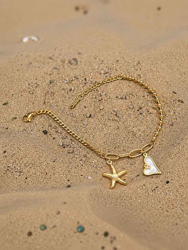 Sea Whisper Charm Bracelet - Venyora Fashion