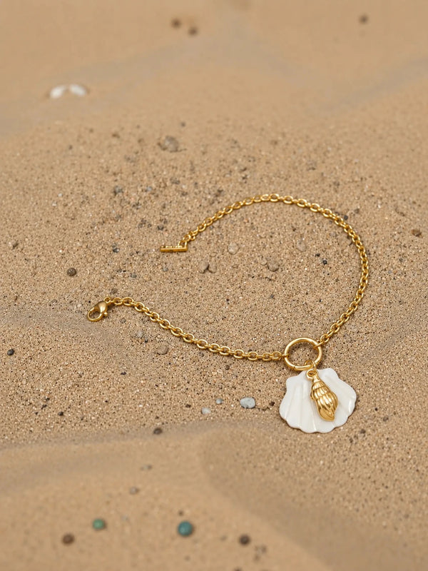 Shell Symphony Charm Bracelet - Venyora Fashion